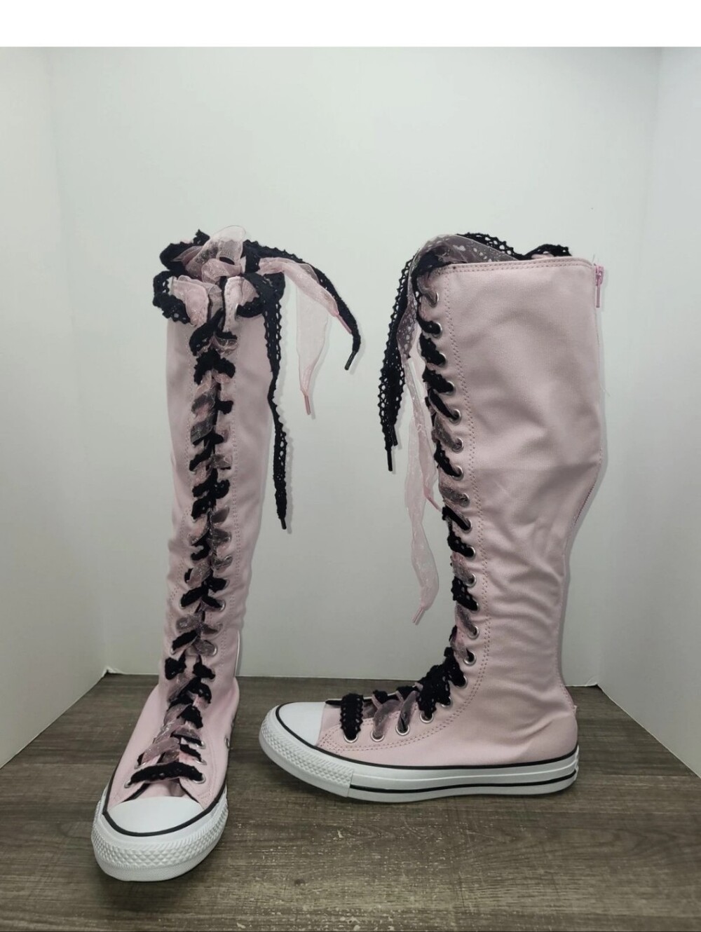 Converse Chuck Taylor All Star XX High Pink Double Laces Women's Size 7.5 New